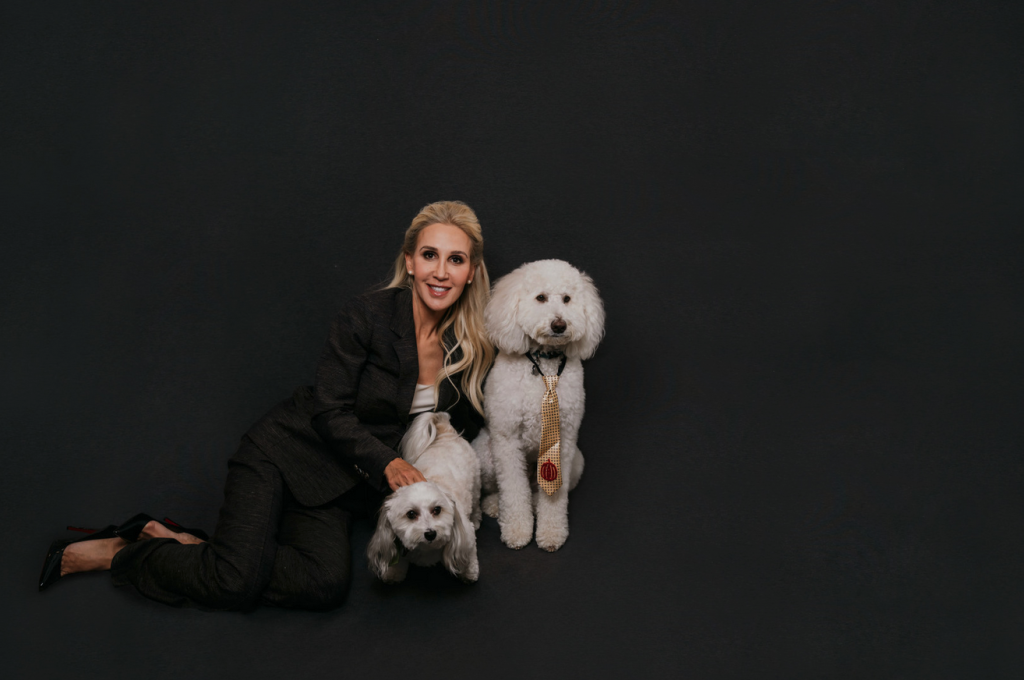 attorney jelena tiemann and her dogs