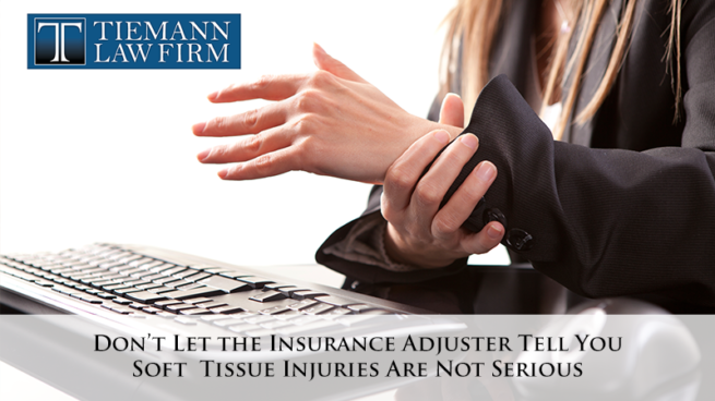 DON’T LET THE INSURANCE ADJUSTER TELL YOU SOFT TISSUE DON’T LET THE INSURANCE ADJUSTER TELL YOU SOFT TISSUE