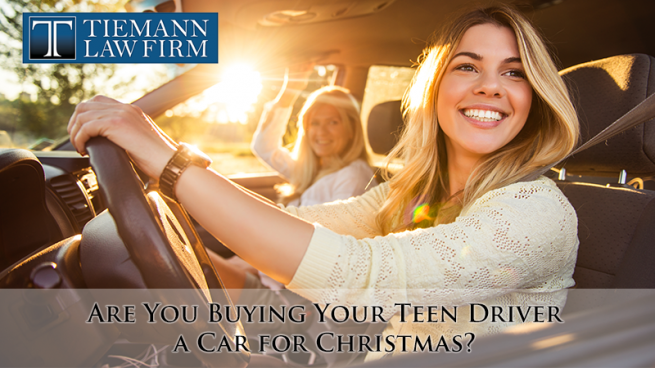 ARE YOU BUYING YOUR TEEN DRIVER A CAR FOR CHRISTMAS?
