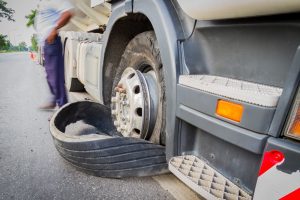 truck tire failure