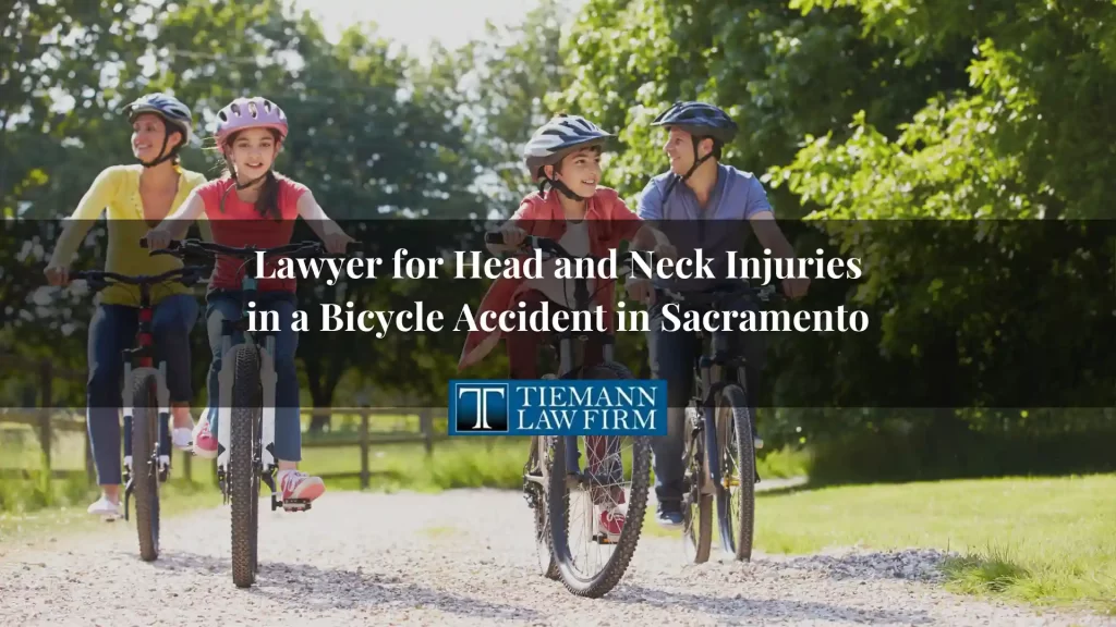Lawyer for Head and Neck Injuries in a Bicycle Accident in Northern California