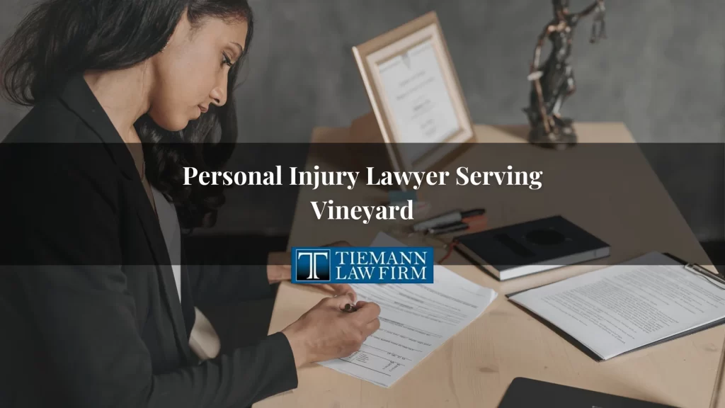 Personal Injury Lawyer Serving Vineyard