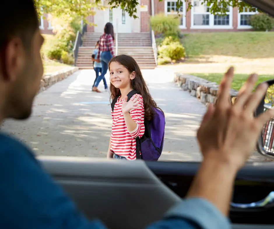 school drop off safety